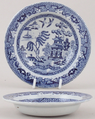 Toy Soup Plate c1880